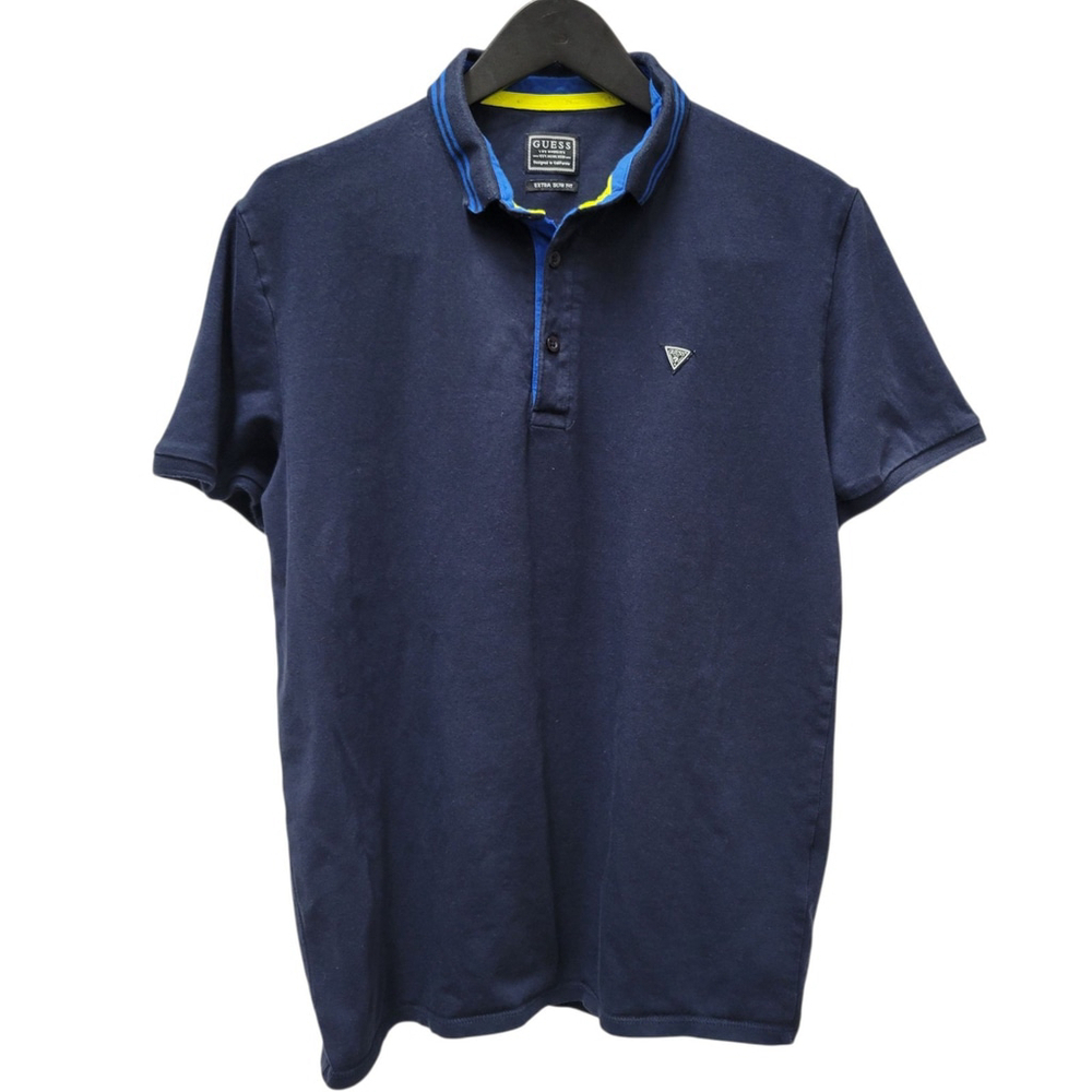 GUESS Men's Extra Slim Fit Polo Shirt Size Large Excellent Condition